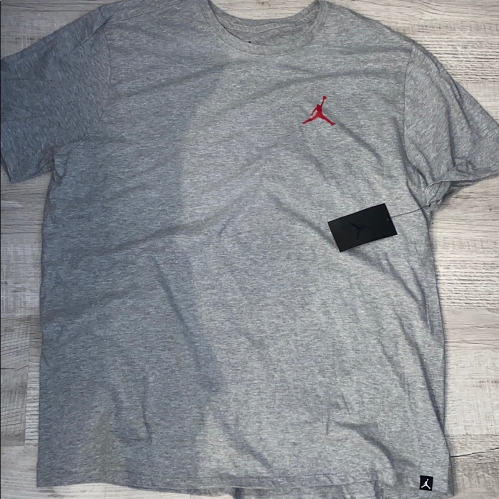 JORDAN Gray SHIRT XXL